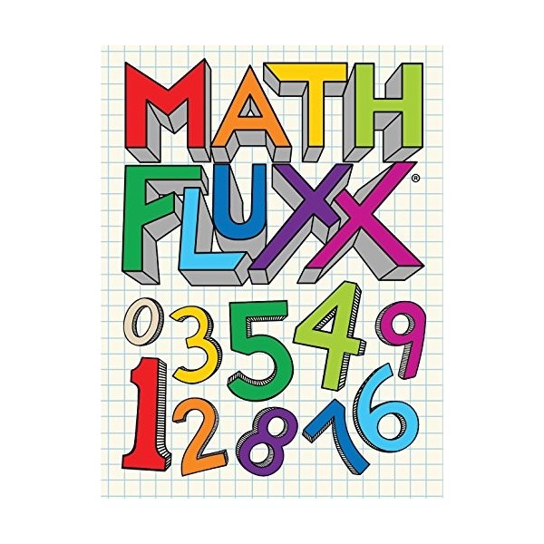 Looney Labs , Math Fluxx, Board Game, Ages 8+, 2-6 Players, 5-30 Minutes Playing Time