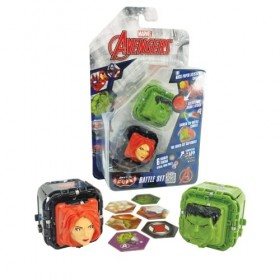Battle Cubes BAV0000 Lot de 2 Paires de Ciseaux Univers Avengers en Papier Rock, Jeu de Ciseaux – Les Styles varient