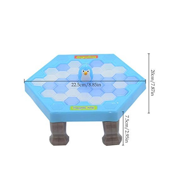 N/K Penguin Game Penguin Trap - Penguin Peril Ice Pick Challenge Jeu Amusant pour la Famille pour Enfants Save The Penguin Tr