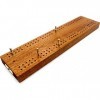 Planche de cribbage britannique en bois dur – 30 cm