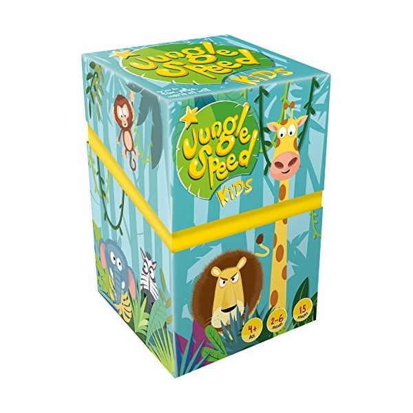 Zygomatic - Jungle Speed Classique - Jeu de Rapidité pour Enfants dès 7 ans - Jeu de Société et dAmbiance - 2 à 10 Joueurs -