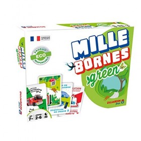 Dujardin - Mille Bornes Green - Jeu de Société - A Jouer entre Amis ou en Famille - Jeu dAmbiance - Se Joue de 2 à 6 Joueurs