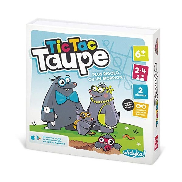 Widyka! - Tic Tac Taupe - Jeu de Société - Jeu dAmbiance