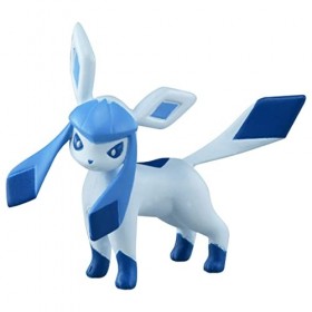 TAKARA TOMY Pokemon Moncolle Select Glaceon Givrali Glaziola Monster Collection 5 cm 