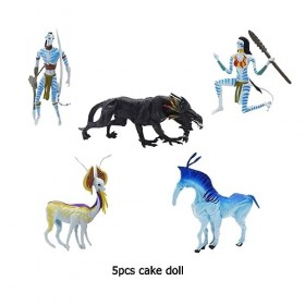 SMLHPARTY Décorations de Gâteaux Figurines Avatar Figurines Gâteau Anniversaire Avatar Way of Water Figurine Collection Avata