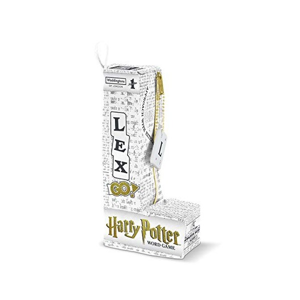 Waddingtons Number 1 Harry Potter Lex-GO! World Tile Game, entrez dans le monde de Poudlard et créez des mots croisés et des 