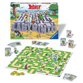 Ravensburger - Le Grand Classique des Jeux de société - Labyrinthe Astérix - Jeu de plateau - Enfant et Famille - De 2 à 4 Jo