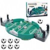 Aoreun Mini Jeu de Baby-Foot, Jeu de Football de Table avec 6 Ballons de Football Jeu de Plateau de Football de Table Jeux de