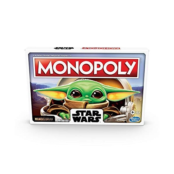 Monopoly Star Wars lenfant The Child - Jeu de Societe - Jeu de Plateau - Version française