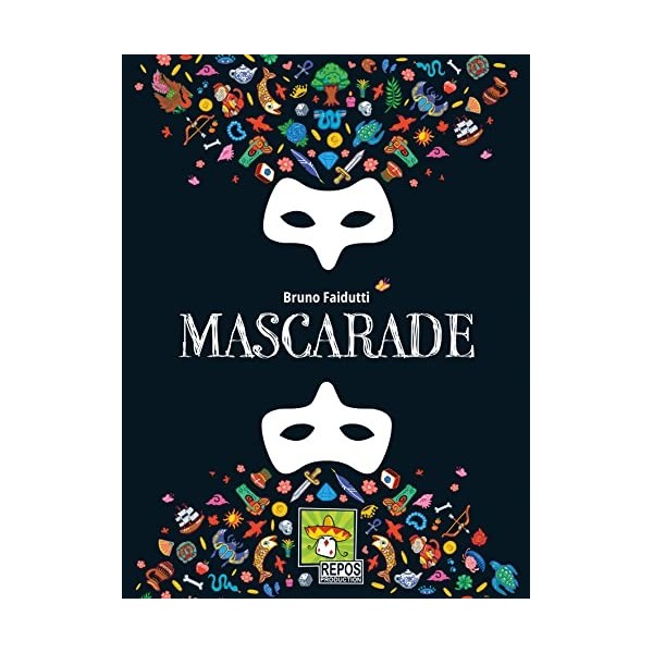 Repos Production | Mascarade - Nouvelle version | Jeu de société | À partir de 10 ans | 4 à 12 joueurs | 30 minutes