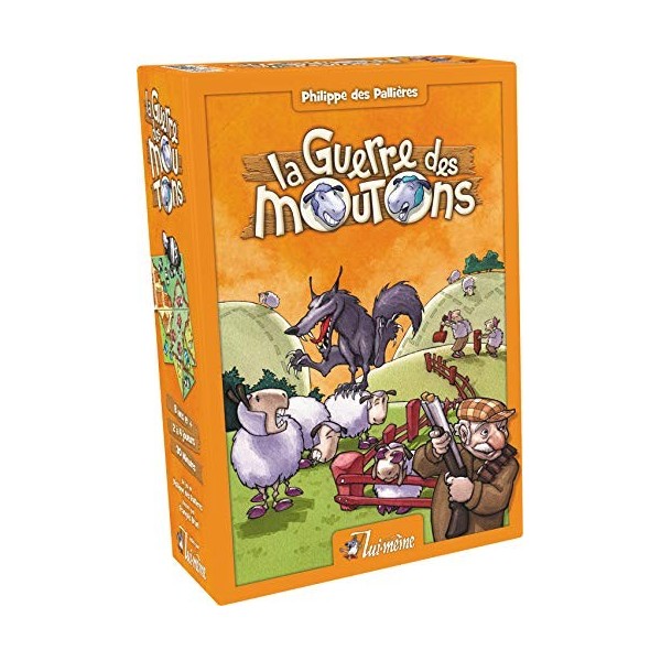 Lui-même | La Guerre des moutons | Jeu de société | À partir de 8 ans | 2 à 4 joueurs | 30 minutes