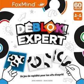Asmodee- Foxmind | Déblok Expert société | Jeu dambiance | A partir de 8 Ans | 2 à 4 Joueurs | 20 Min, FOXMATMA02FR