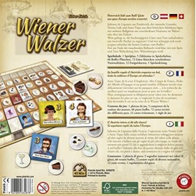 Piatnik - 6358 - Jeu de Plateau - Valse Viennoise