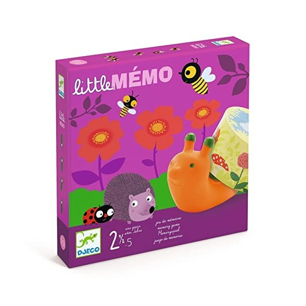 DJECO Little Memo My First Game Pixar Animals Jeu de société, DJ08552, Mamo