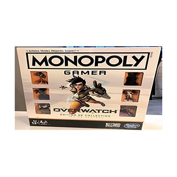 Monopoly - Jeu de Societe Overwatch - Jeu de Plateau - Version Française