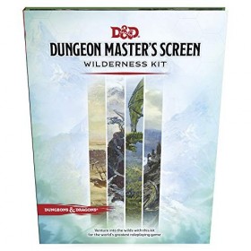 Dungeons & Dragons Wilderness Kit écran de maître du donjon + accessoires – Version Anglaise