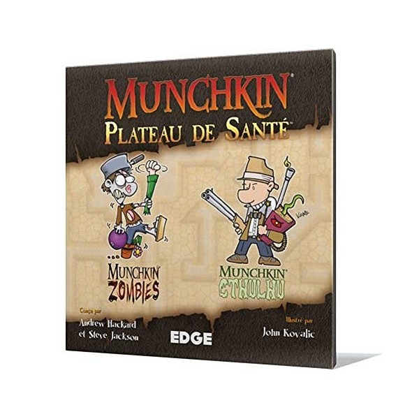 Edge | Munchkin Zombies/Cthulhu - Extension Plateau de santé | Jeu de société