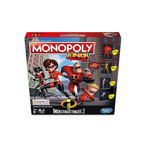 Monopoly - Jeu Junior Indestrucibles - Jeu de Société - E1781