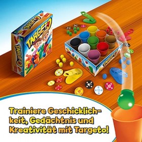 Trefl, Targeto Jeu Familial de tir à la catapulte Jeu de société pour Adultes et Enfants à partir de 5 Ans Targeto