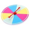 jojofuny Fournitures De Fête Plateau Tournant Accessoires De Jeu De Société en Plastique Roue De Prix Roue De Jeu De Société 