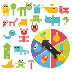 Headu Le Jeu De Transformations Composer en Utilisant La Fantaisie It53603 Jeu Éducatif pour Enfants 3-6 Ans Fabriqué en Ital