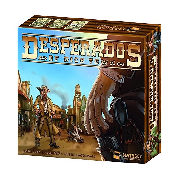 Asmodee 8472 - Desperados of Dice Town, Édition Italienne