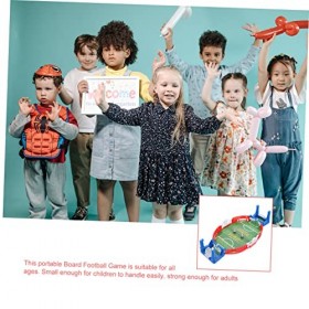 Toyvian 1 Jeu Jouet De Baby-Foot Mini-Jeu De Baby-Foot Boules De Baby-Foot Enfants Jeux De Table Jeu De Table Interactif De F