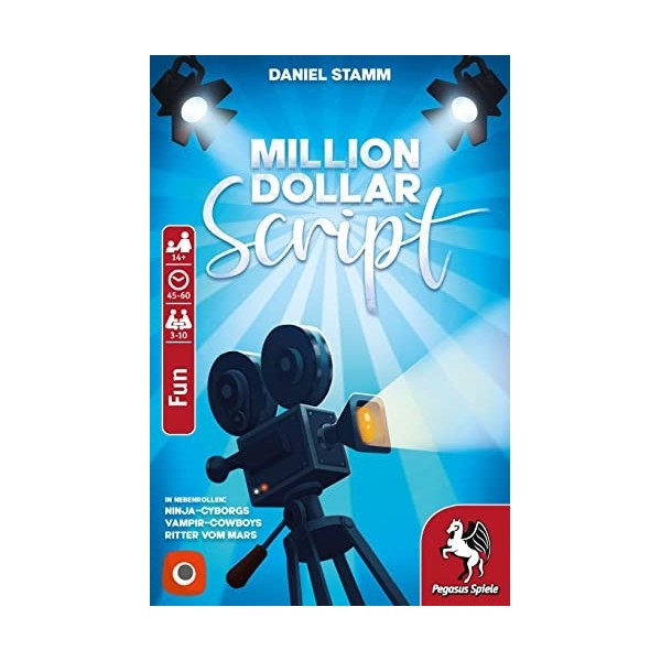 Pegasus Spiele- Million Dollar Script Jeux portatifs , 57514G, zéro