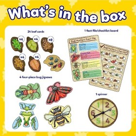 Orchard Toys Jeu de Chasse dinsectes, Un Jeu Amusant sur Le thème de la Nature et de comptage, Jeu éducatif préscolaire