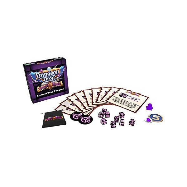Phase Shift Games Donjon Drop : Wizards & Spells, multicolore