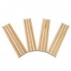 UNFAIRZQ Lot de 4 supports en bois pour tuiles et plateaux en bois