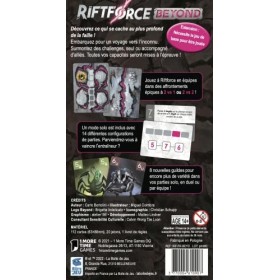 La Boite de Jeu RIFTFORCE Beyond - Extension Jeu Riftforce Jeu de société - Jeu de Cartes - Jeu dexpert