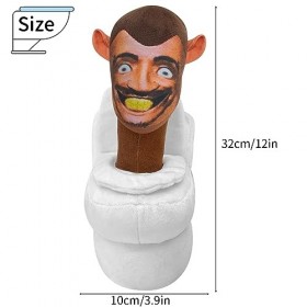 DBZMODISCH Peluche de Toilette, Toiletten Figurine, Poupée de Peluches de Toilettes, Toilet Plush Toys, Toilette Peluche Figu