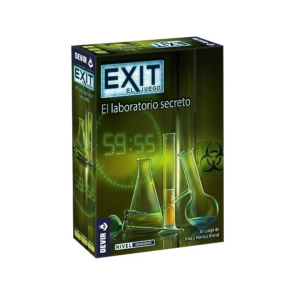 Devir - Exit : Le Laboratoire Secret, Ed. Espagnol BGEXIT3 