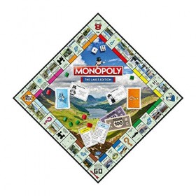 Winning Moves- The Lakes Monopoly Jeu de Puzzle 1000 pièces, WM01087-EN1-6
