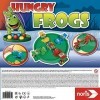 Noris Hungry Frogs, Le Jeu Amusant pour Petits et Grands, pour Les Enfants à partir de 4 Ans, 606061859, Multicolore