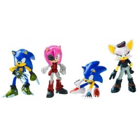 BANDAI Sonic Prime Sac à collectionner pour figurines 1 sur 16 à collectionner 6,5 cm | Modèles Sonic le hérisson basés sur l