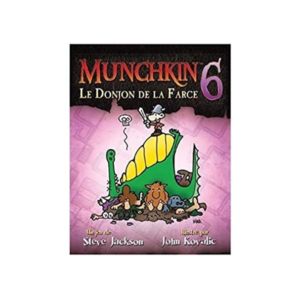 Edge | Munchkin 6 - Extension Le Donjon de la Farce | Jeu de société