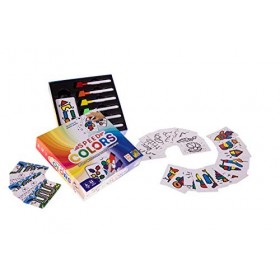 DV&nbsp;–&nbsp;Jeux&nbsp;–&nbsp;Speed Colors Le giodo de Cartes Multicolore en Italien, dvg9345