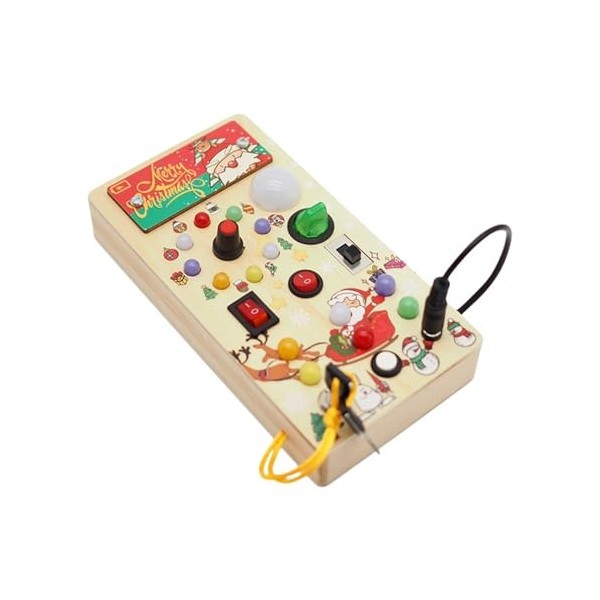 EHJRE Plateau de Jeu En Bois, Jouet de Voyage pour Pratiquer La Motricité Fine Sensorielle, Jouets Montessori pour Les Activi