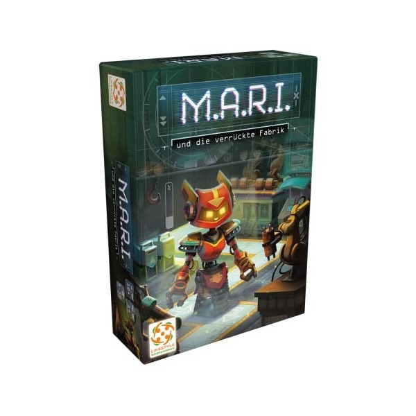 Lifestyle Boardgames Asmodee M.A.R.I. et lusine Folle | Jeu Familial | Jeu de Puzzle | 1+ Joueurs | À partir de 10+ Ans | 5-