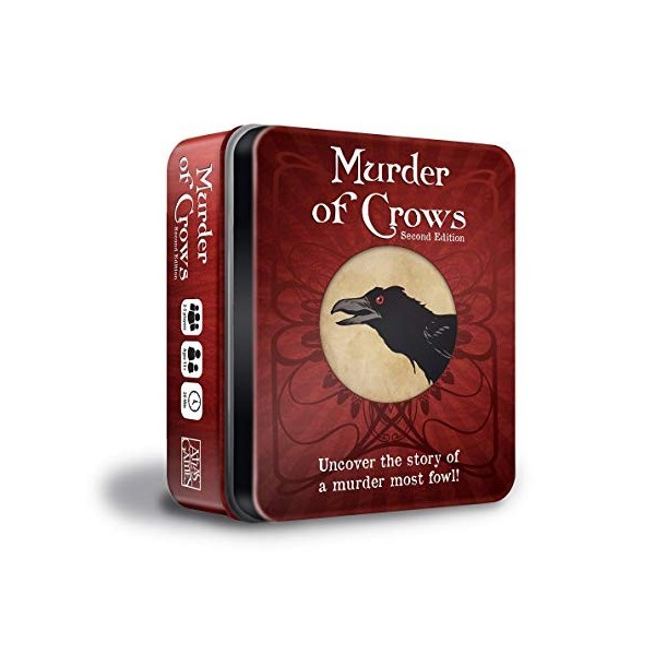 Atlas Games ATG01342 - Jeu de société - Murder of Crows 2ème édition