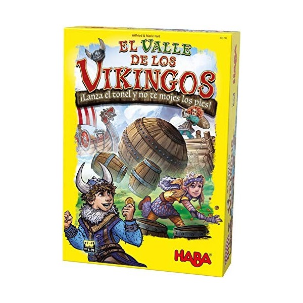 HABA H304700 La Vallée des Vikings Set de Table Multicolore