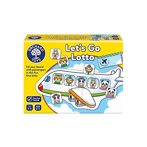 Orchard Toys Lets Go Lotto Game, Colour