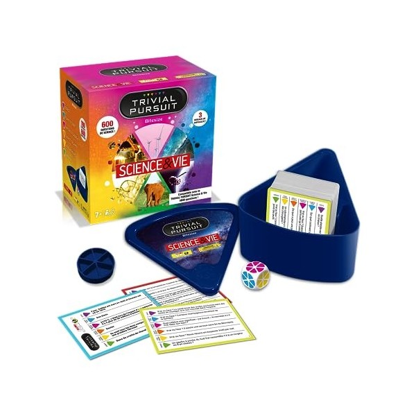 Winning Moves - Trivial Pursuit Science ET Vie - Jeu de société - Format Voyage - Version française