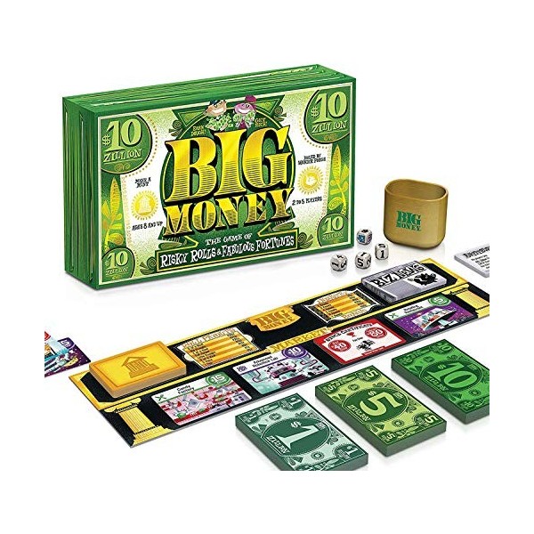 Ravensburger Big Money Family Board Game for Kids Age 8 Years and Up - Risky Rolls and Fabulous Fortunes!