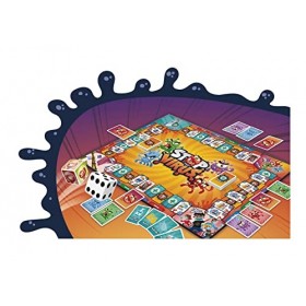 PLAY FUN BY IMC TOYS Stop the Virus Version espagnole | Jeu de Société familial et Pédagogique pour apprendre à défier le V