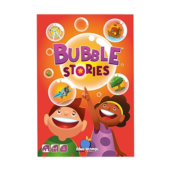 Blue Orange, Bubble Stories, Board Game, Ages 4+, 2-5 Players, 10 Minutes Playing Time Multicolor