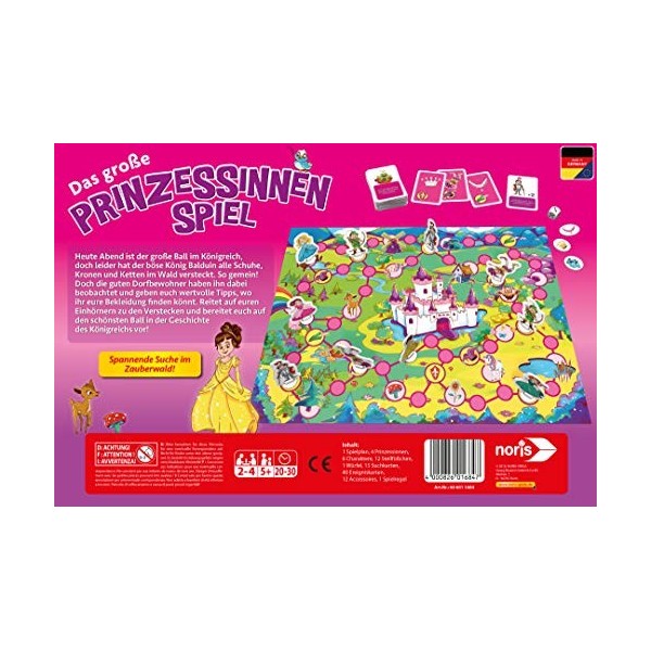 noris 606011684 Le Grand Jeu de Princesse