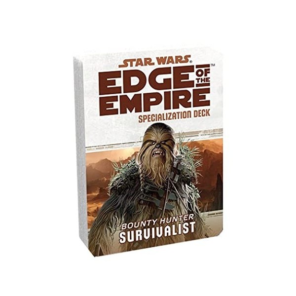 Star Wars Edge Of The Empire Jeu de Société de Survie - version anglaise